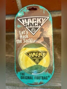 Hacky Sack By PlayMonster 2026 The Original Footbag Yellow & Green - SHIPS NOW